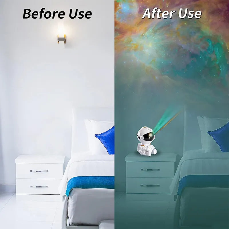 Galaxy Star Projector LED Night Light Starry Sky