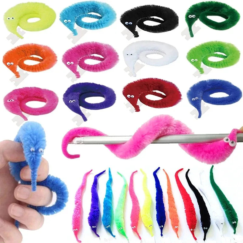 Funny Worm Magic Props Toys for Children