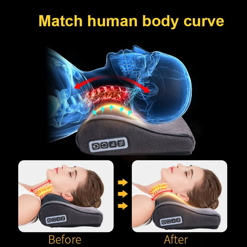 Electric Massage Pillow ! وسادة تدليك كهربائية