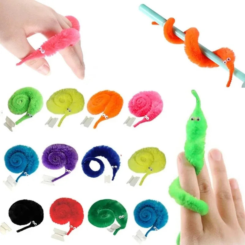 Funny Worm Magic Props Toys for Children