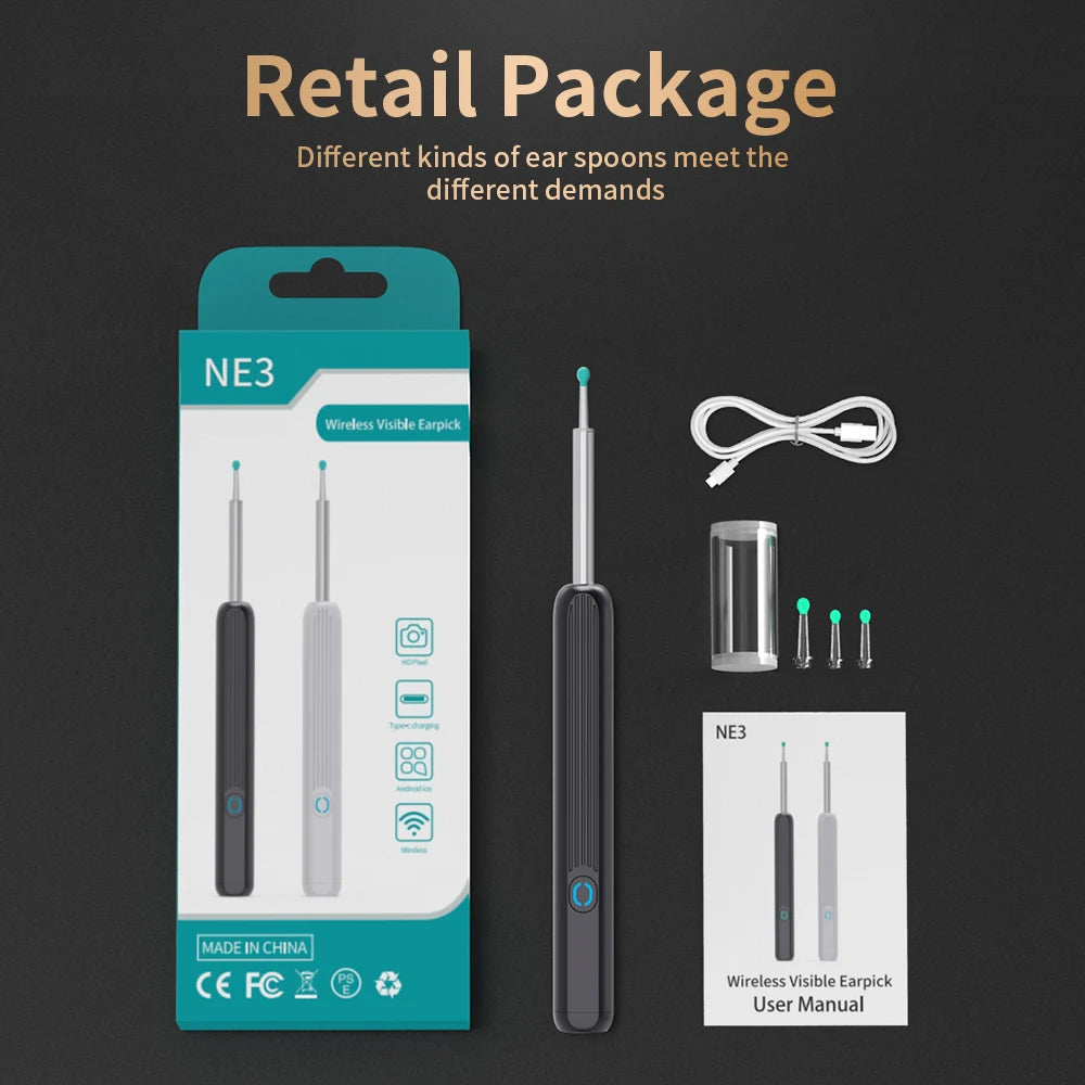 NE3 Ear Cleaner High Precision Ear Wax Removal Tool